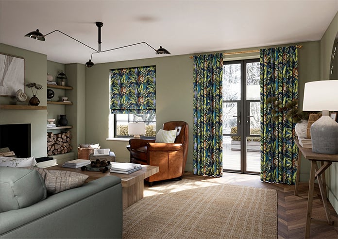 Bengal Tiger, Twilight - Roman Blind - Image 7